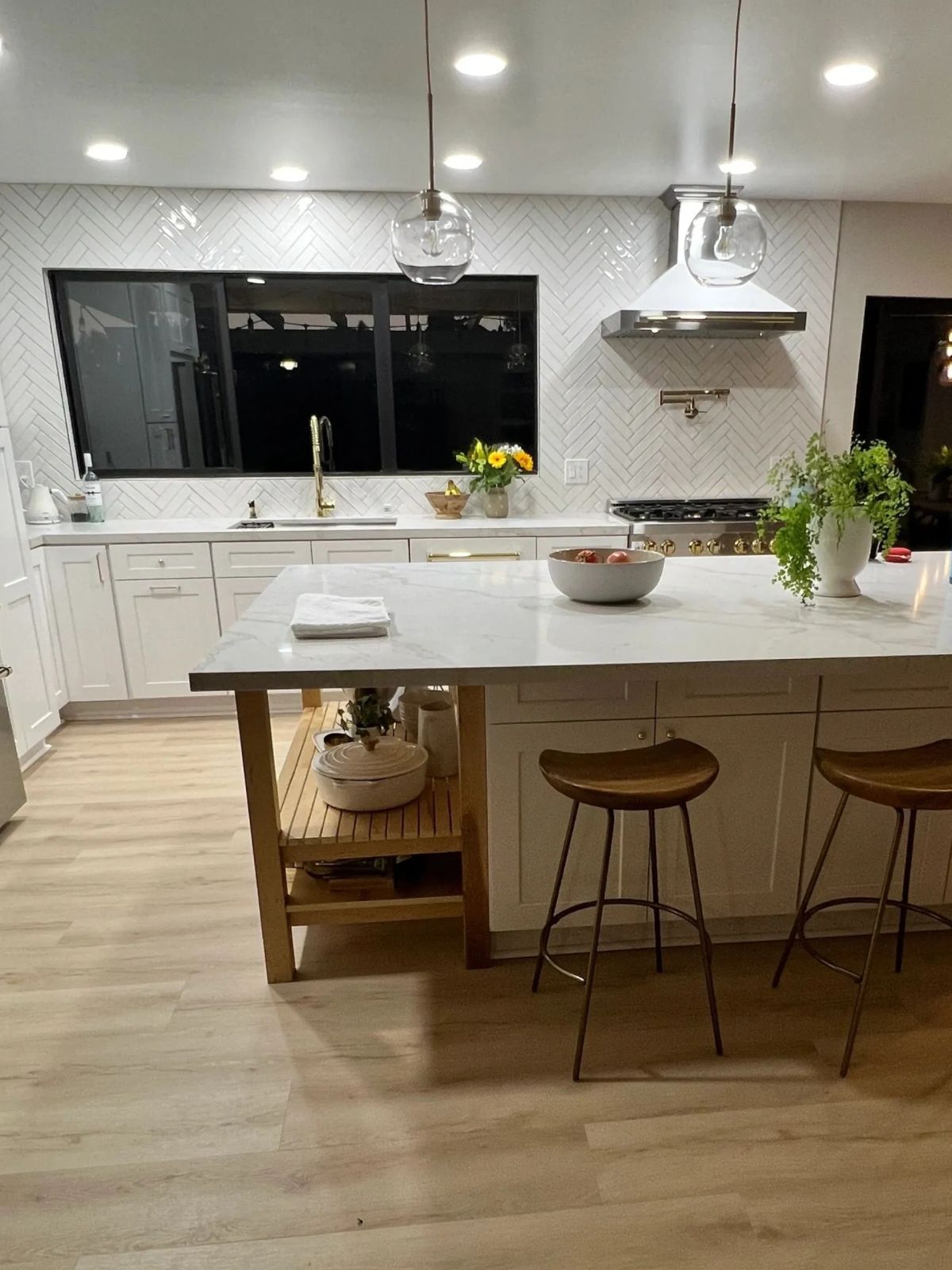 Kitchen remodel service example